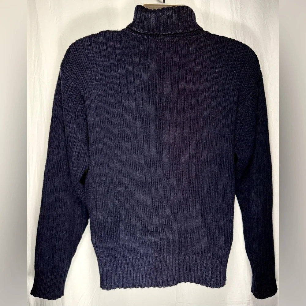J. CREW Vintage Ribbed Turtleneck Sweater